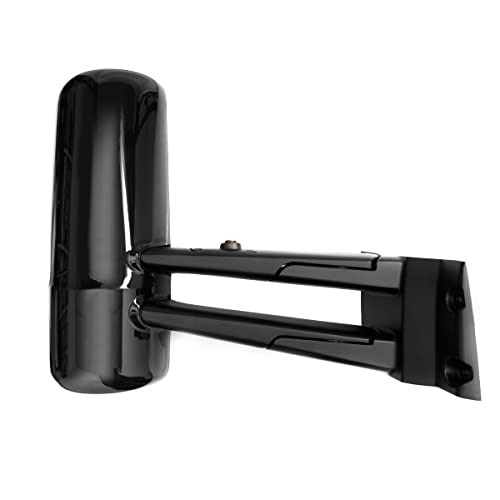 High Soar Black Door Mirror Assembly For Kenworth T680 T880, Replacement Mirror For Kenworth T680, Heated & Motorized, Driver / Left Side #TOP1