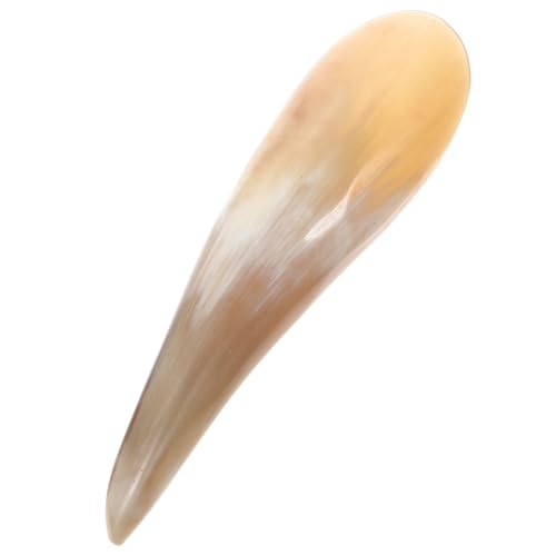 Gogogmee Tools 2-in-1 Body Face Scraper Massage Scraper for Cattle Horn Massaging Board Face Massager Random Color