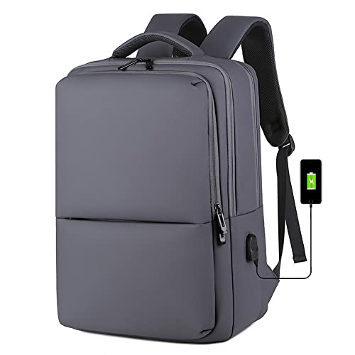 Mochila Impermeável Executiva escolar Mochilas Para Notebook Masculina/Feminina Cinza escuro
