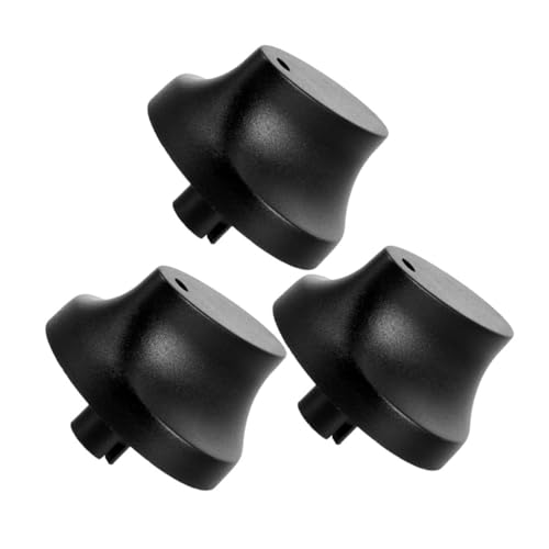 SOLUSTRE 3pcs Universal Timer Switch Knob Replacement for Ovens Sterilizers Precise Time Sturdy Material