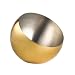 Produktbild APS 40775 Schale SPHERE, Ø 24 cm, Höhe 21 cm, 2 Liter, Edelstahl, Gold-Look