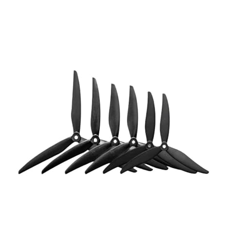 Hélices 3 pales 7037 pour corriger les trajectoires des drones FPV