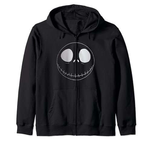 Sweat Disney L'Étrange Noël de monsieur Jack avec fermeture zippée