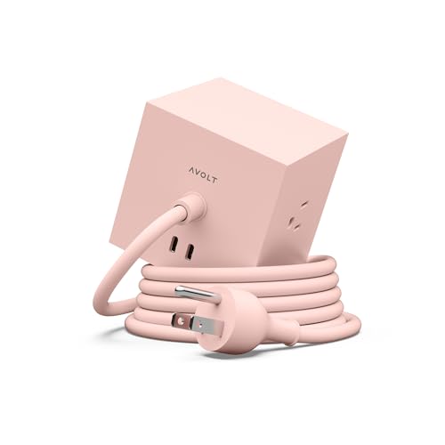 AVOLT Square 1 Power Strip with USB-C Fast Charging, Magnetic