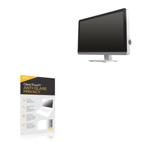 BoxWave Screen Protector Compatible With Ampronix RGP2162AMII-P (21.5 in) - ClearTouch Anti-Glare Privacy (2-Pack), Privacy Screen Protector Flexible Film Anti-Glare