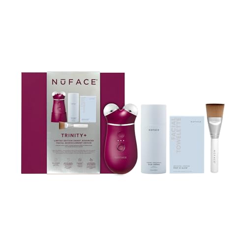 NuFACE Trinity+ Microcurrent Facial Device Kit - Limited Edition FDA Cleared...