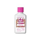 Hempz Body Lotion - Buttercream Vanilla Cake Celebration Limited Edition Daily Moisturizing Cream, Shea Butter, Aloe - Skin Care Products - Travel Size, 2.25 Oz