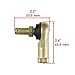 Caltric 2 Tie Rod End Kit Compatible with Yamaha Big Bear 400 4Wd Yfm400 Yfm-400 2000-2012