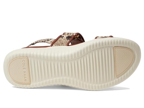 Cole Haan Cole Haan Women's Zerogrand Meritt Sandals, Sandollar Snake Print/Birch, 9 C Medium
