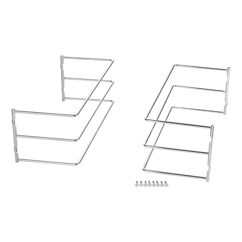 SOTECH Support de plaque de cuisson pour 3 plaques de cuisson (364 x 140 x 125 mm, chrome poli,...