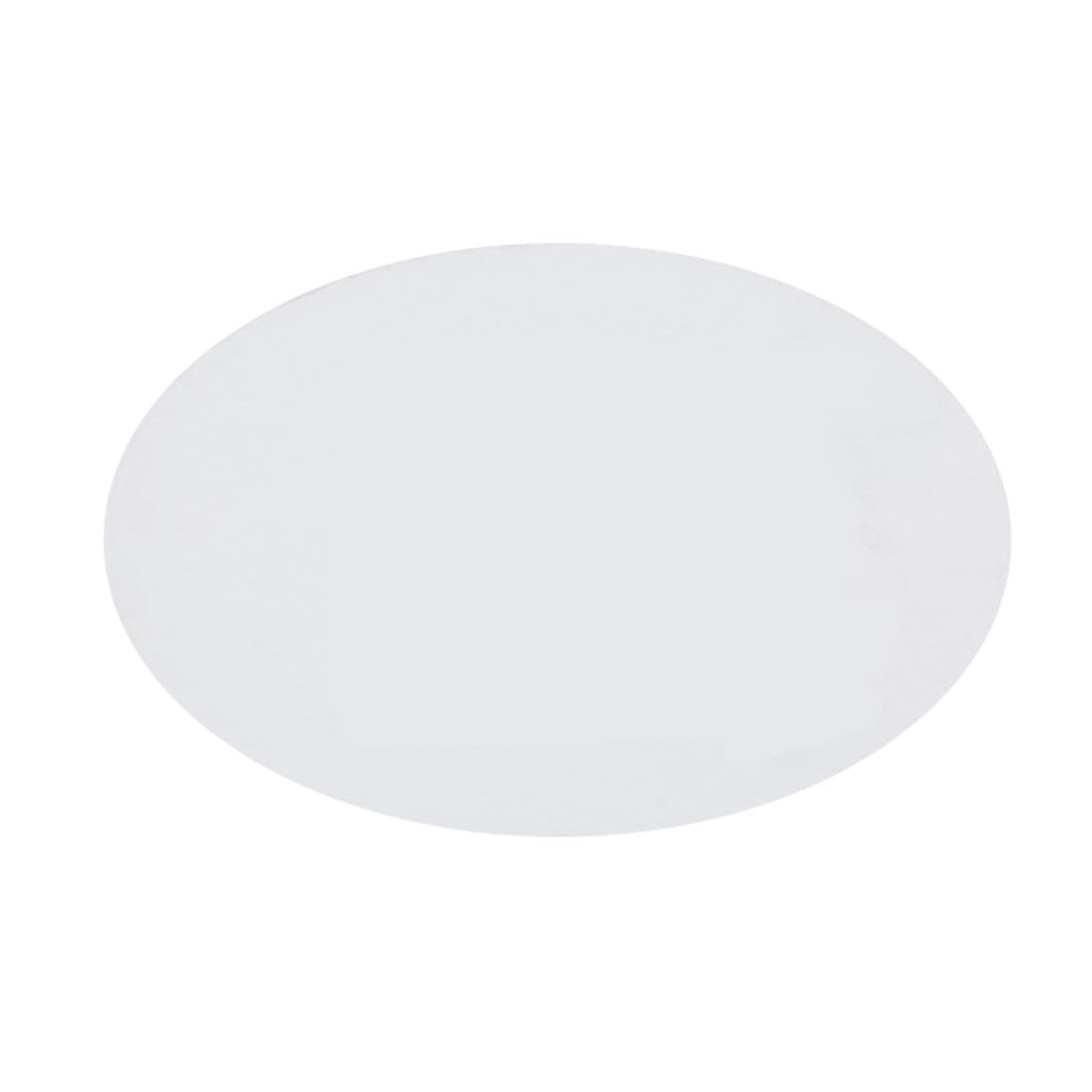 Panneaux d'art ovales en coton et carton x5 pour peinture huile et acrylique