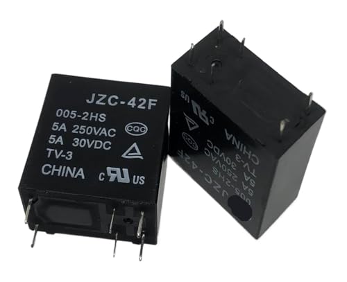 Relais JZC-42F 005-2HS de rechange pour GSA-SH-205DM miniature 5V 5A