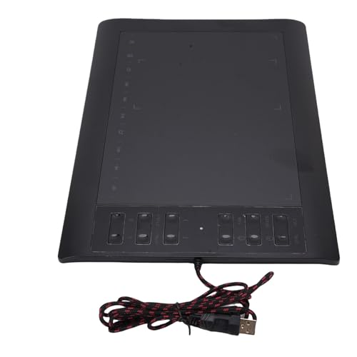 Tableta gráfica Asixxsix para dibujo, área activa de 10 x 6 pulgadas, con lápiz sensible a presión de 8192 niveles y 12 teclas rápidas, ideal para pintura y diseño miniatura 1