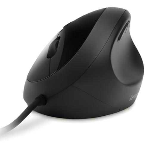 Kensington Mouse ergonômico com fio Pro Fit – Preto (K75403WW)