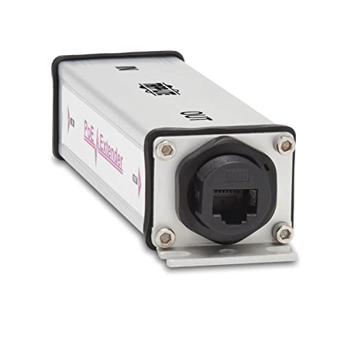 Extender PoE Gigabit Ethernet résistant à l'eau et longue distance