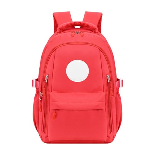 Sac à dos maternelle Generisch rouge pour filles et garçons, mini cartable universel 011 Red