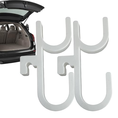 車用ハンガーフック,カー バッグ フック | 静音設置トランクオーガナイザー | トランク室内トレーラー自動車トラックトラクター旅行用
