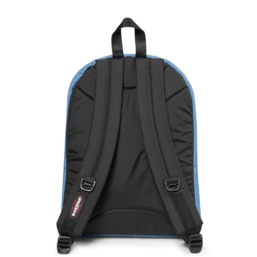 Image of EASTPAK Pinnacle - 38L Everyday Backpack with Dual Compartments, Organizer Front Pocket, Padded Back Panel & Shoulder Straps, Aviator Blue