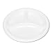 Tablemate TBL19644WH 9" Divided Round Plates, White, 125 Per Pack