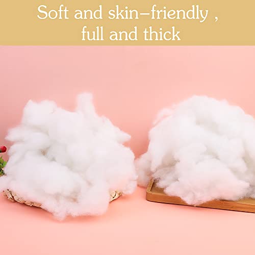 Image of BUTUZE 650g /23oz Polyfill Stuffing, (2.1oz-4.4lb) Fiberfill for Crafts, Polyester Fiber Fill, Premium Resilience Fill Fiber for Stuffing Pillow and Home Decoration Projects
