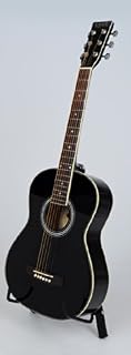 Lyul 3/4 Size Acoustic Premium Guitar Package (Black)