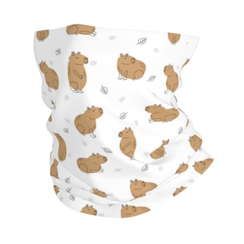 Molteplici usi: questo capibara bianco può essere utilizzato anche come bandana, maschera per il viso, protezioni per il polso, sciarpa, fascia per capelli, fascia, maschera, maschera per ciclismo, ecc
