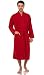 TowelSelections Men’s Robe, Turkish Cotton Terry Kimono Bathrobe Large/X-Large Red