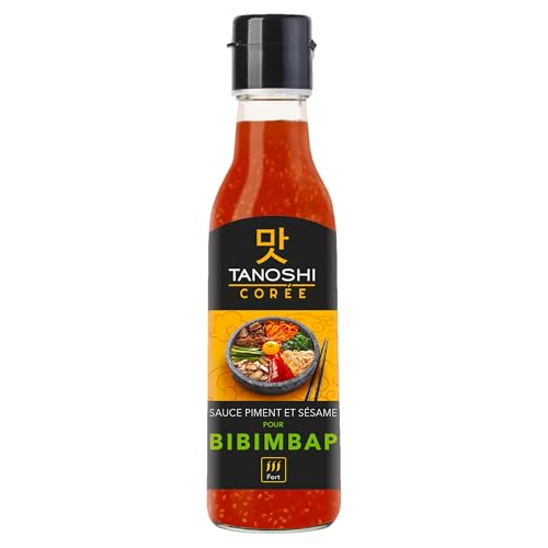 TANOSHI - Sauce Bibimbap Piquante au Piment et Sésame -