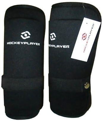 L'Estel Skates - HockeyPlayer - Coppia di parastinchi da giocatore di hockey pattini HockeyPlayer Modello Anatomic Air - Hockey Pattini. Lavabile Asciugatrice ammessa. Tessile e fibra di vetro
