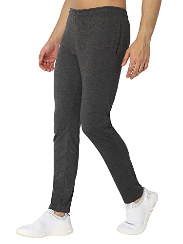Image of DYCA by Bodycare Men's Cotton Track Pant - Casual Straight Fit Sports Joggers for Gym, Running, Workout, Lounge Wear for Men