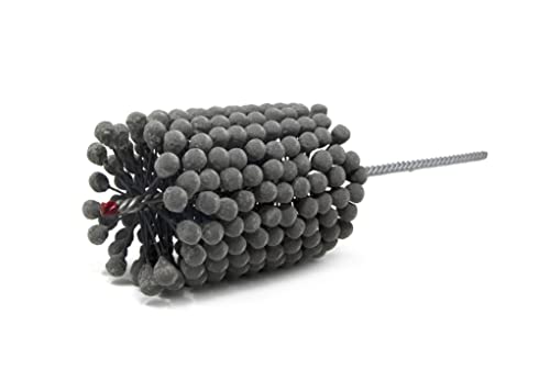 Image of Brush Research GBD314180Z25 FLEX-HONE, 3-1 /4 inch (83mm) Diameter, 180 Grit, Zirconia Alumina #1525, for Low Carbon to Medium Carbon Steels, Stainless Steel and Cast Iron