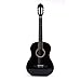 Produktbild DEAR-JY Volksgitarre, Klassische Gitarre, Holz, Gezupfte Musikinstrumente, Schwarze Akustikgitarre, 39-Zoll-Akustikgitarre, Bassgitarre