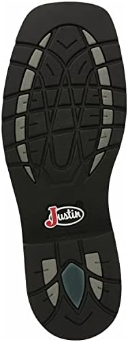Justin Original Workboots Mens Driller 11 Inch Electrical Steel Toe Work Safety Shoes Casual - Brown - Size 10.5 D | Image 6