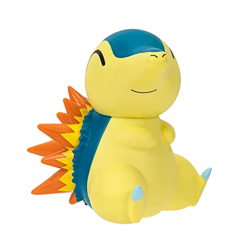 Pokémon PKW2949 Vinyl Figure - Fiery Hedgehog, Official Collectible Figure, 8 cm, Brown - Image 2