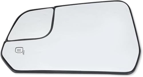 Verre de rétroviseur gauche chauffant pour Ford Mustang de 2015 à 2021