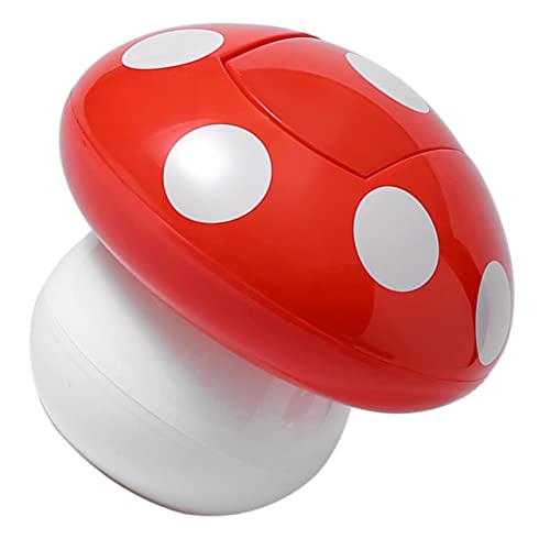 Papelera pequeña de escritorio Luxshiny Rojo 1.5L miniatura 5