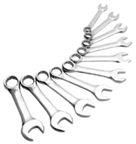 Sunex Tools 9930M Metric Stubby Combination Wrench Set, 10-Piece