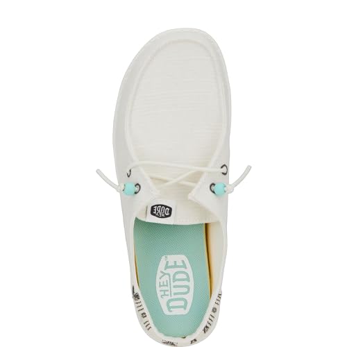 Image of HEYDUDE Women's Wendy Slip Mule Classic | Lightweight Women's Slip-On Shoes | Comfortable & Casual Everyday Footwear