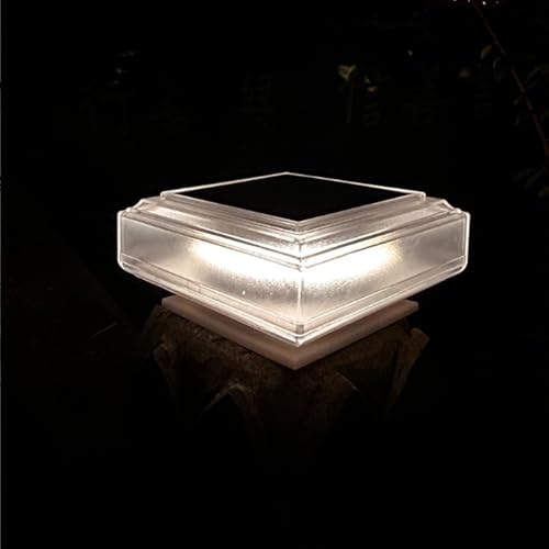 Lampe Solaire Extérieure Design pour Poteau et Balustrade
