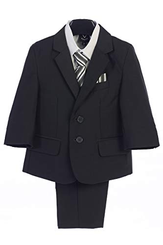 Charcoal Grey Boys Suit, Boys Ring Bearer Outfit, Toddler Dark Gray Tuxedo For Kids, First Communion, Boys' Suits, Trajes Para Niños De Vestir Size 14H #TOP26