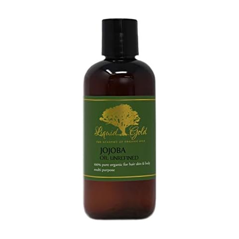 Liquid Gold Inc. 12 Fl.oz Premium Golden Jojoba Oil Cold Pressed Unrefined 100% Pure Organic Skin Nail Health Care Moisturizer Cover