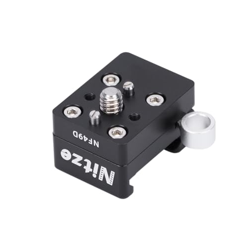 Clamp NATO con pasadores de 1/4" para monitor y jaulas NF49D