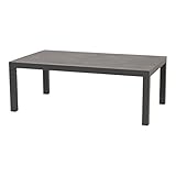 Der rechteckige Loungetisch begeistert durch sein geringes Eigengewicht, ist leicht transportierbar und lässt sich ideal mit weiteren Gartenmöbel kombinieren.