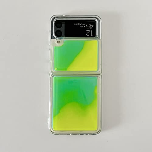 Coque Samsung Z Flip 4 noctilucente phosphorescente et antichoc