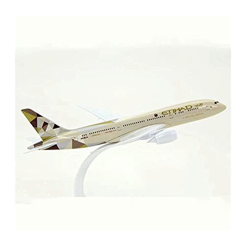 Modèle Boeing B787 de 20cm avion miniature en métal pour s'amuser dans la chambre