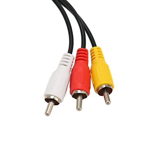 Cabo HDMI para RCA, Adaptador de Conversor de Cabo de áudio de Vídeo AV para HDMI, Conversor de 1080