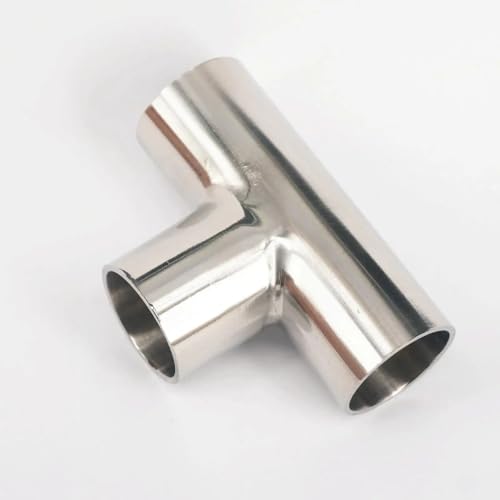 Connecteur en T à souder 25mm en acier inoxydable 304 pour tuyauterie industrielle x2