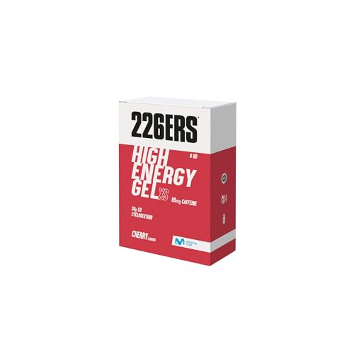 226ERS High Energy XS, Sport-Energiegel mit Koffein, Kirsche 8 x 45g