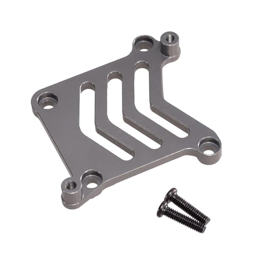 Oeudire Metall-Servobasis. Geeignet for 16207 16208 16209 16210 H6V3 M162 M163 1/16 Fernbedienungsauto-Upgrade-Zubehör(Titanium)