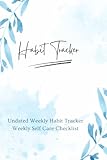 vikaren film  All-in-One Undated Weekly Habit Tracker & Self-Care Planner